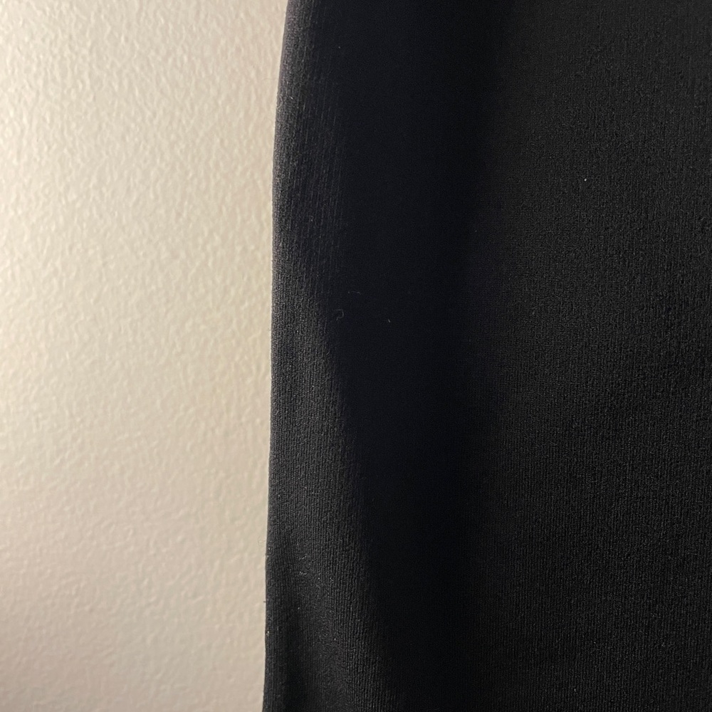 WOLFORD Black Nylon Bodycon Sleeveless Knee Length - Picture 5 of 5